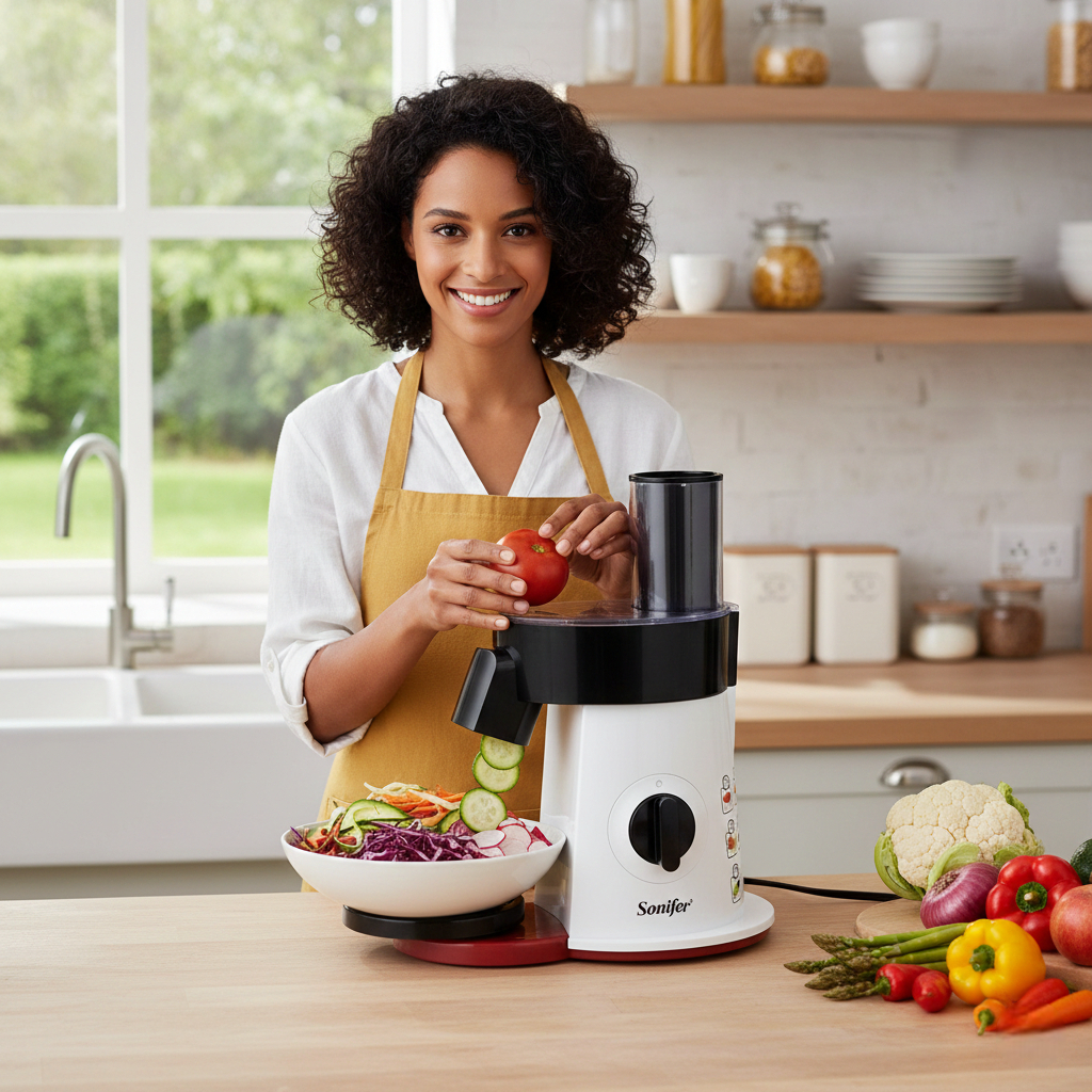 חותך ירקות רב תכליתי 5 ב-1