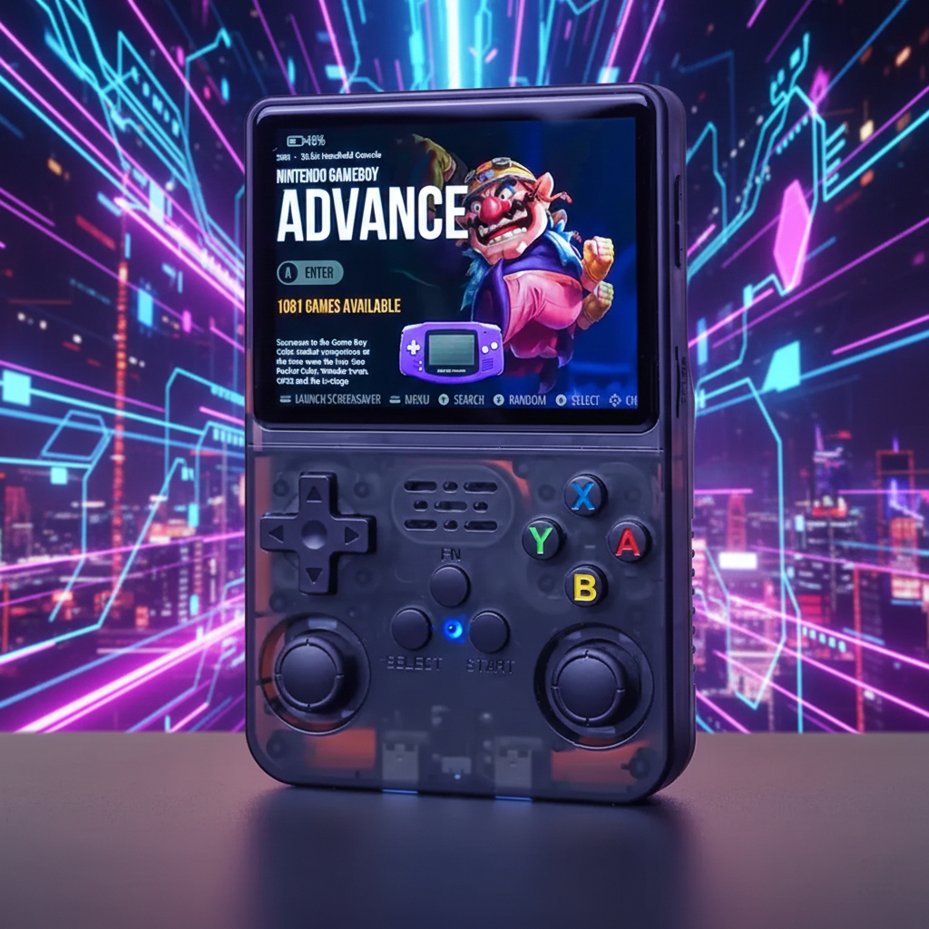 קונסולת המשחקים הרטרו ArcadeX™