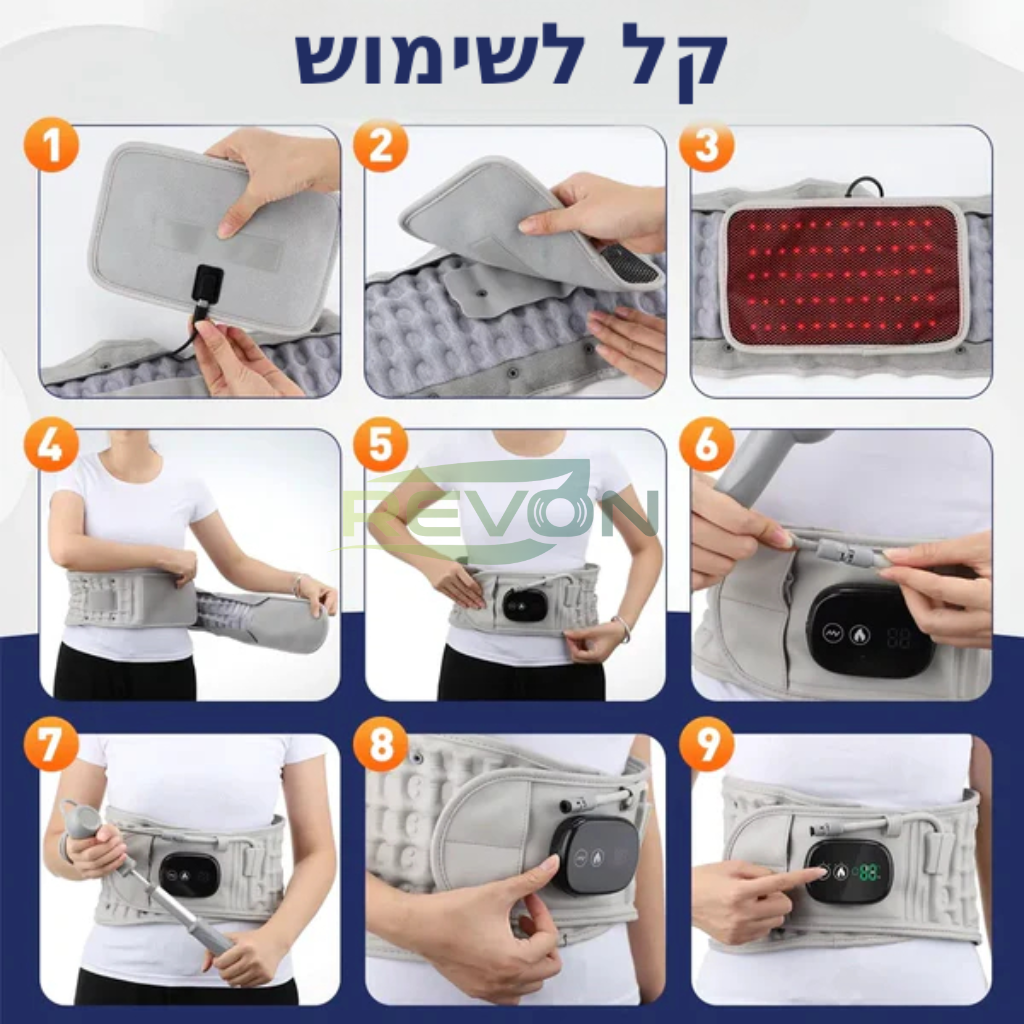 חגורת גב לדה-קומפרסיה IronSpine™