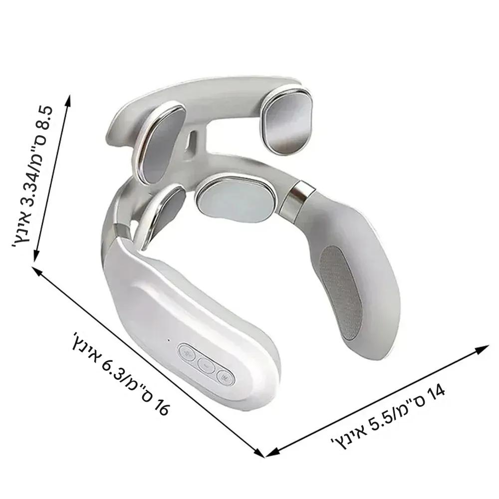 מכשיר עיסוי חשמלי לצוואר NeckGuard™