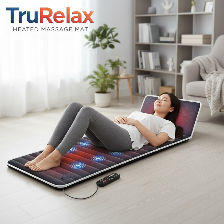 מזרן עיסוי מחומם TruRelax™