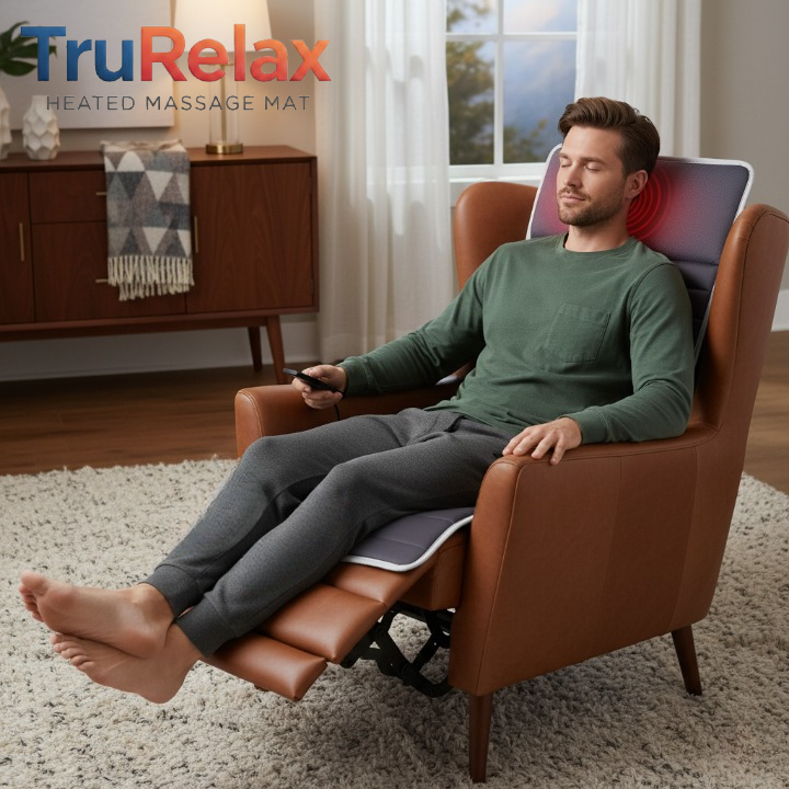 מזרן עיסוי מחומם TruRelax™