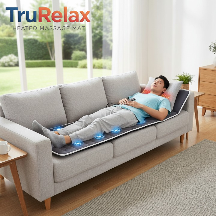 מזרן עיסוי מחומם TruRelax™